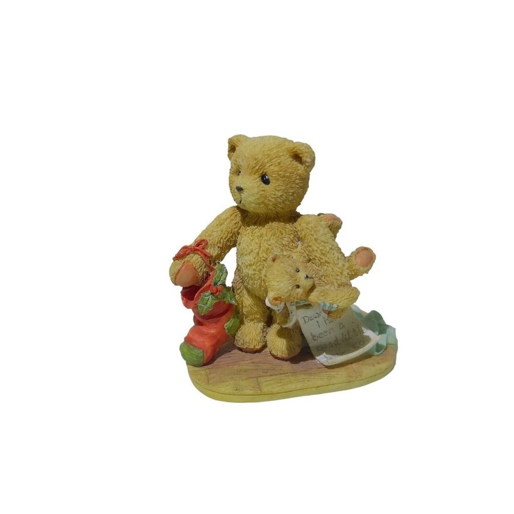 VTG 1992 Cherishedβ Teddies Jacob Wishing For Love Christmas #3E6/885 Figurine